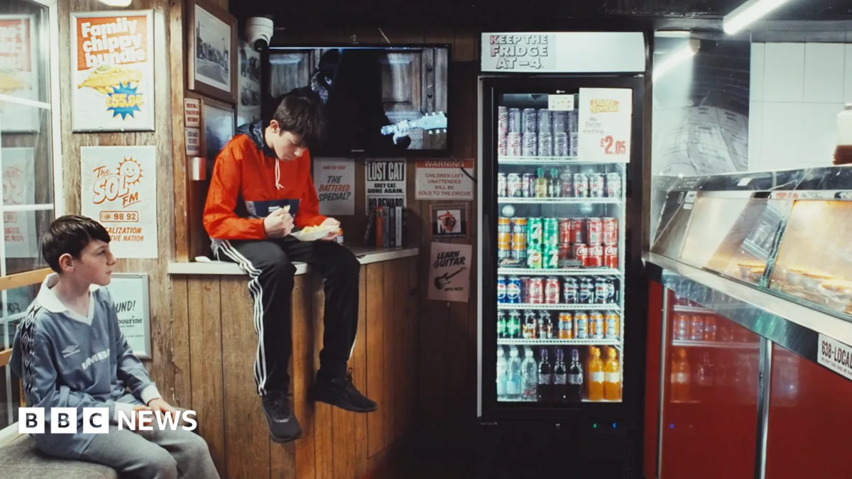 Oasis fans analyse a chip shop promo video that appears to hint at Celtic Park in Glasgow