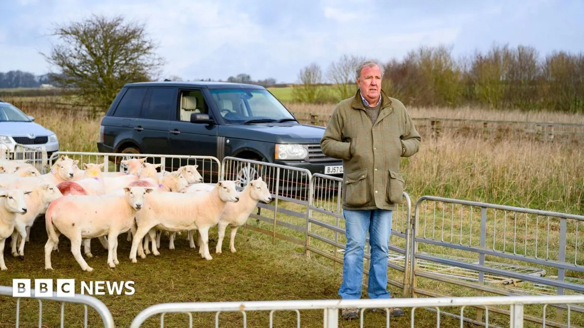 Jeremy Clarkson’s Diddly Squat Farm in Oxfordshire, where eleven sheep were reported stolen